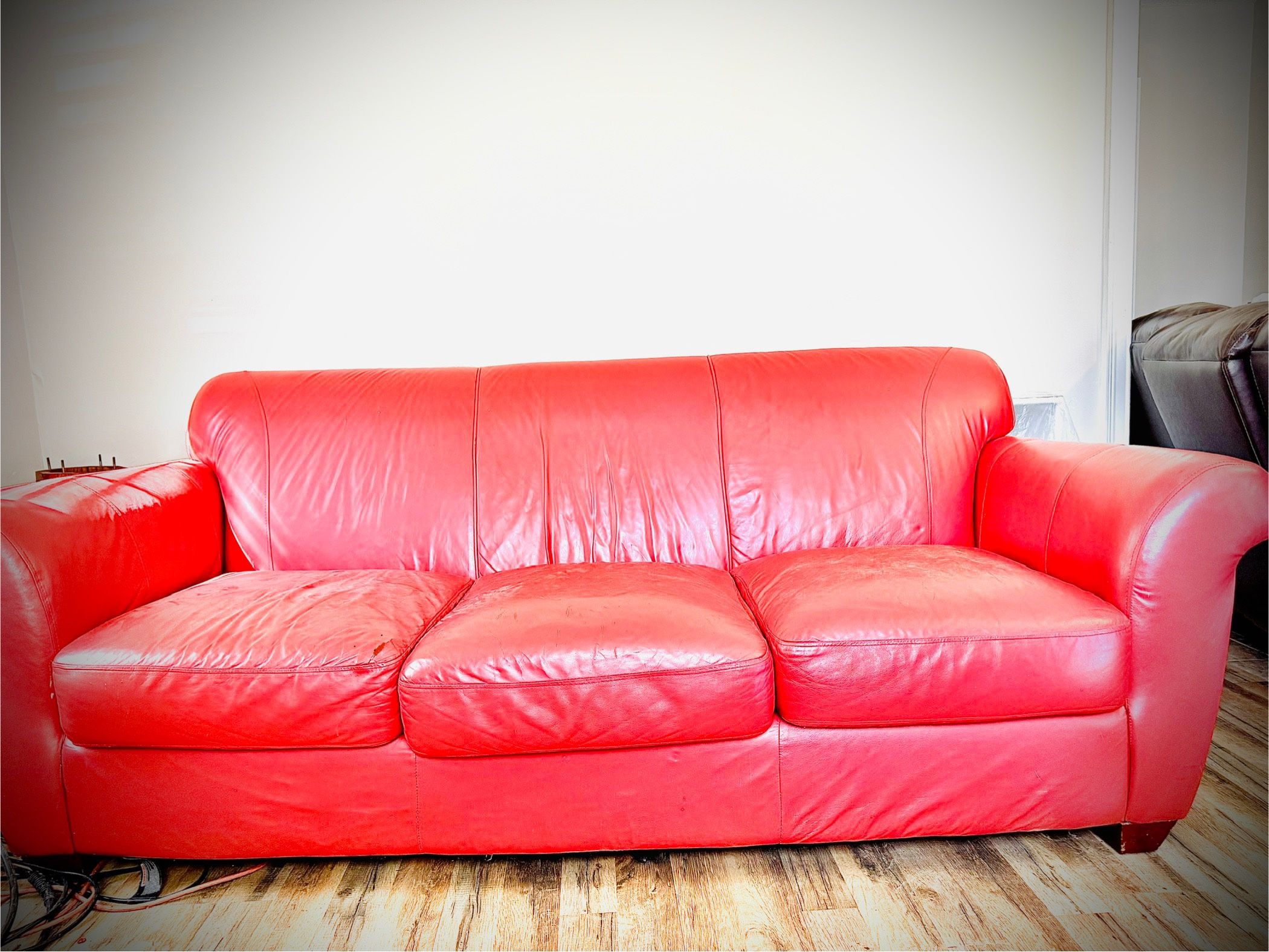 Italian Leather Sofa