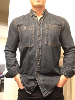 Denim Jean jacket shirt