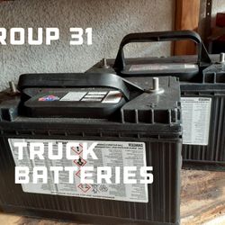 Truck Batteries......Group 31