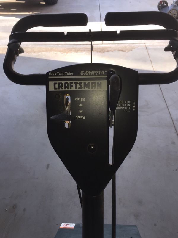 Sears Craftsman Counter Rotating Tines 6.0HP 14" Tiller ...
