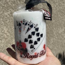 Poker Theme Candle 