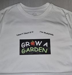 Grow Garden Roblox T-shirt - Youth Size L (10-12)
