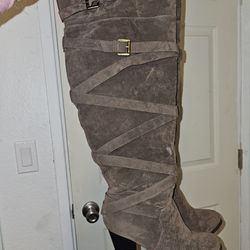 Size 9 Wide Calf Thigh High Boots