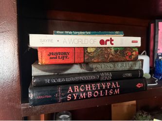 Collection of coffee table books