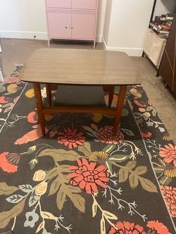 Vintage Mid-Century Modern 2-Tier Coffee Table - MCM Atomic