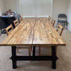 Dining Table - IKEA SKOGSTA - $450