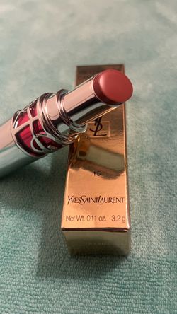 YSL Yves Saint Laurent Lipstick Candy Glaze, Showcasing Nude 15