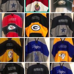 🔥Sport Teams Gabanes-Poncho🔥  Dodgers, Raiders, Rams, Eagles, 49ers, Steelers, Chargers, Packers, Cowboys, Chiefs, Chivas