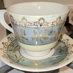 Antique China Tea Cup/Saucer From Japan