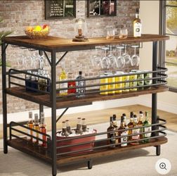 L Shaped Bar Table