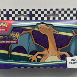 Charizard Tin With 2 Booster Packs