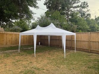 Large White Outdoor Canopy Tent 10ft x 20ft $125