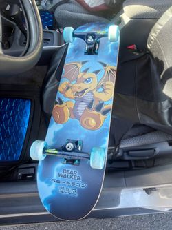 Yugioh bear walker complete skateboard 8.25 size