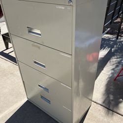 4 Drawer File Storage Cabinet 