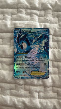 Pokemon Articuno EX 25/135 Plasma Storm Holo Ultra Rare English 2013