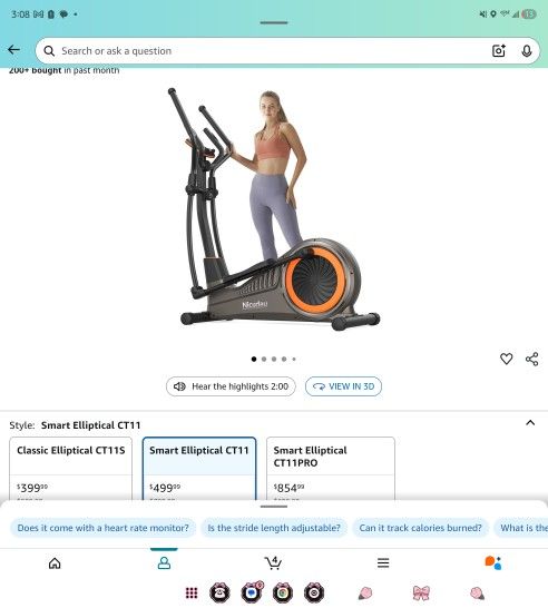 Nice Day Elliptical