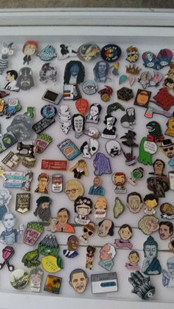 NEW POP CULTURE LAPEL PINS