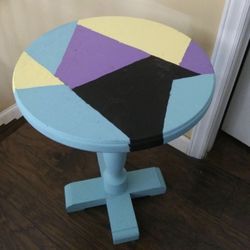 Hand Painted Table 