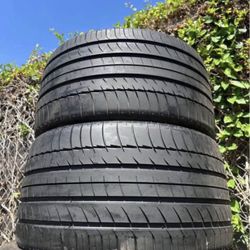 285 30 18 Michelin pilot sport 285/30/18 used tires 285/30R18