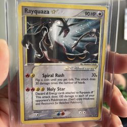 gold star rayquaza pokemon card Rayquaza Gold Star PSA CGC Beckett main image 1