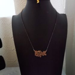 Gold Bratz Necklace 