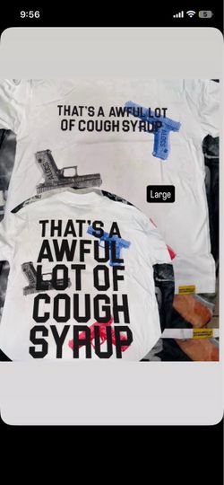 Bape. awful lot of cough syrup. Amiri