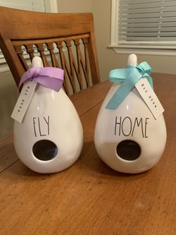 Rae Dunn Birdhouses