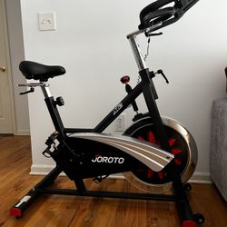 JOROTO X2 Stationary Exercise Bike – Adjustable Resistance & Height