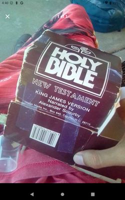 Holy Bible New Testament KJV Audio Set
