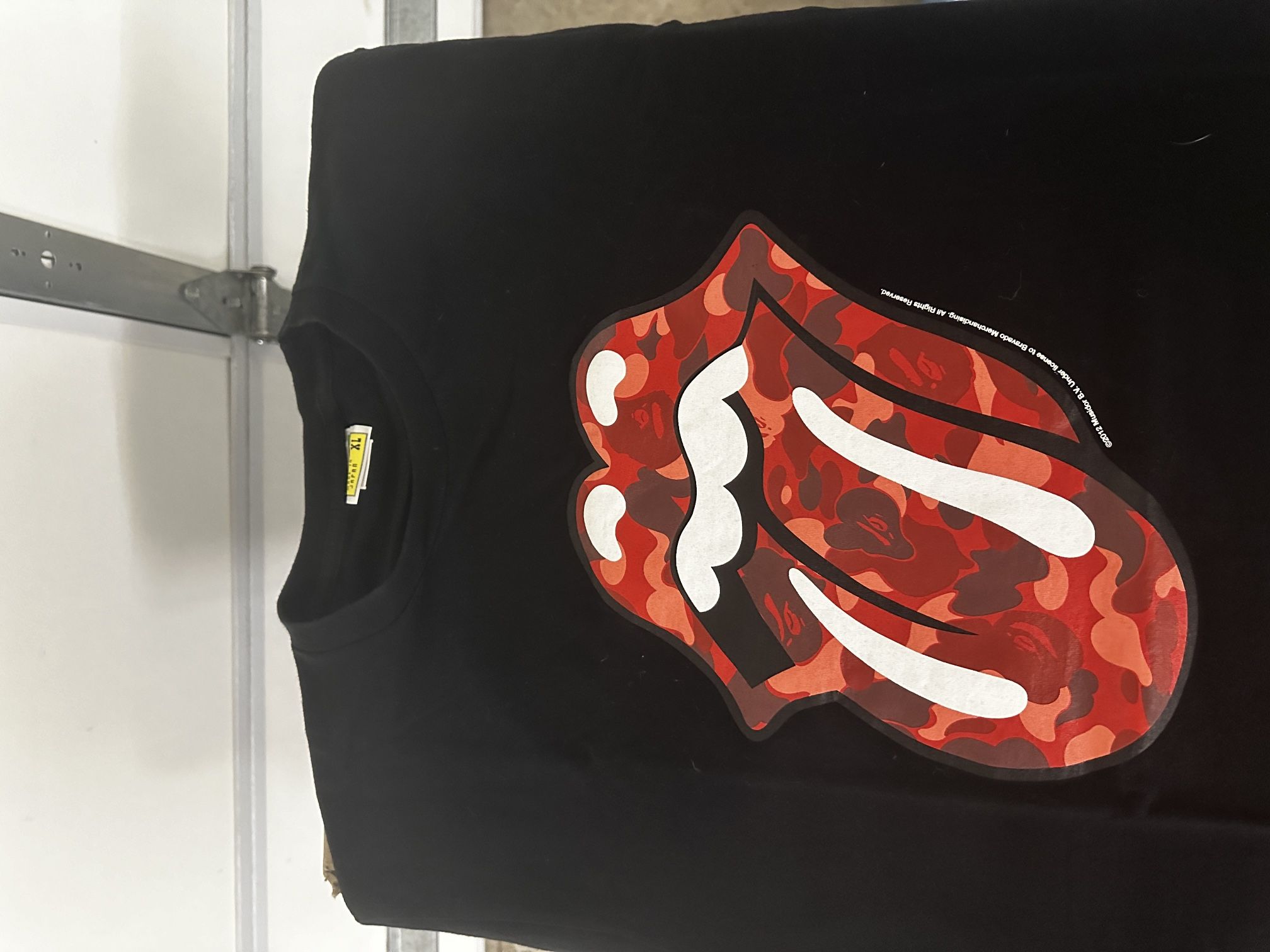 Bape x Rolling Stones T-shirt