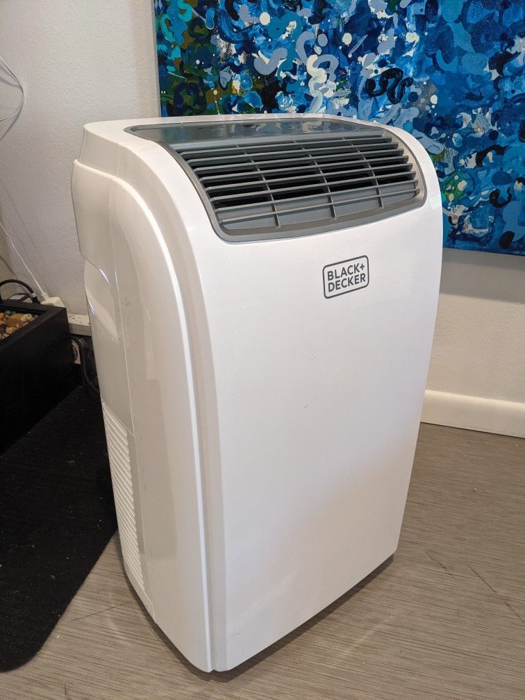 BLACK+DECKER BPACT08WT Portable Air Conditioner, 8,000 BTU, White