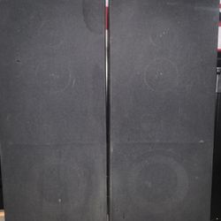 Vintage Fisher STV-853 Floor Speakers — Cheap