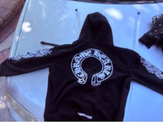 Chrome hearts zip up size M