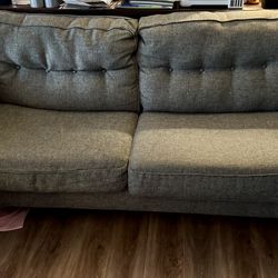 Charcoal 78 inch sofa. Good condition
