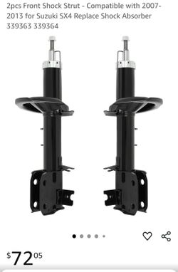 2007 to 13 Suzuki SX4 Shock strut pair left and right