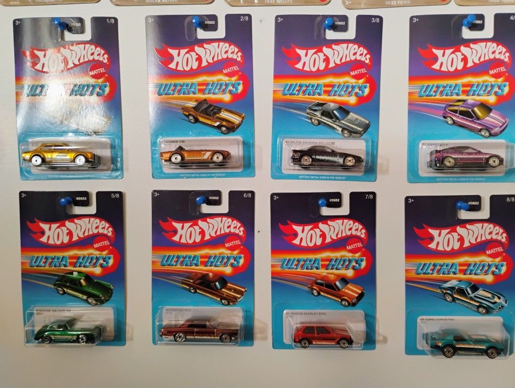 2025 Hot Wheels Ultra Hot Set (8)!