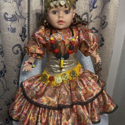 Muñeca Religiosa / Religious Doll - Gitana / Gypsy 
