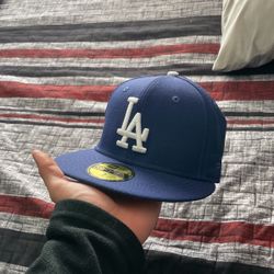 Dodgers Fitted Hat Size 7