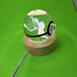 3D Pokémon Mew Crystal Ball