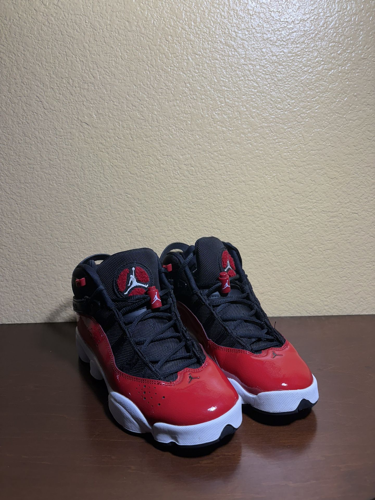 Air Jordan 6 Rings Fitness Red