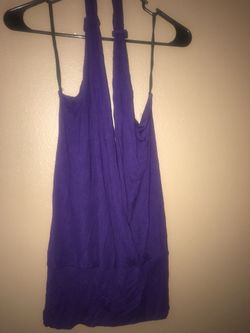Purple halter top or dress