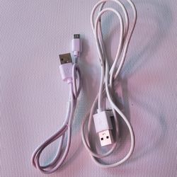 Reliable pair of Micro USB charging cables