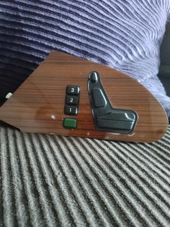 /// Genuine Mercedes-Benz 1994-99 W140 FRONT  LEFT DRIVER SIDE DOOR ZEBRANO WOOD With SEAT MEMORY BUTTONS & CONTROLER \\\