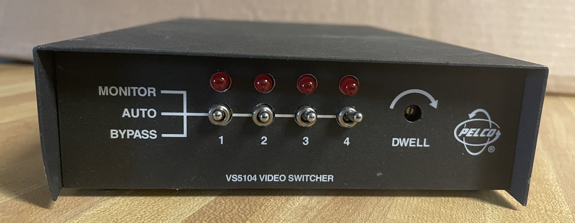 PELCO Model VS5104 Video Switcher CCTV Equipment