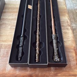Harry Potter Wands - Snape, Hermione & Harry