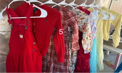 Girls clothing size 5