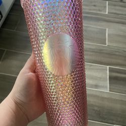 Starbucks Thailand Rose Gold Studded Tumbler