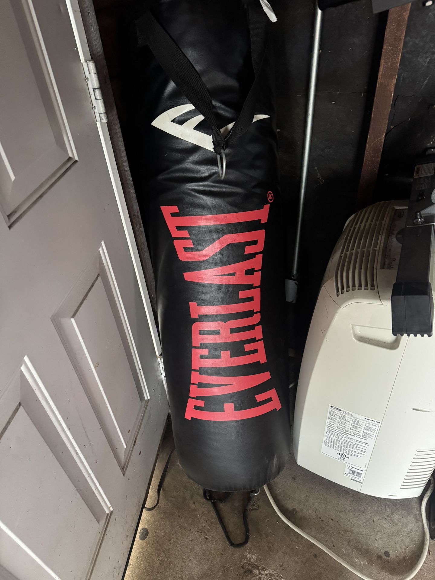 punching boxing bag