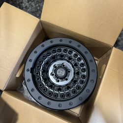 NEW BLACK RHINO WHEELS FOR CHEVY SILVERADO GMC CANYON