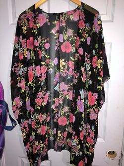 Plus swim cover up